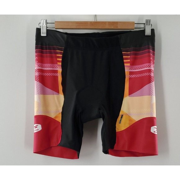 Sugoi Women's‎ Multicolored Sports Bike Shorts Size L - Picture 1 of 5